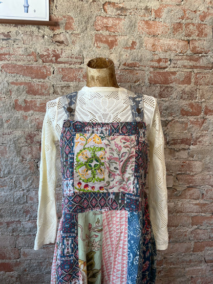 Traveler Patchwork Overalls
