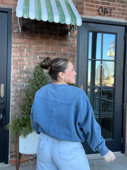 Pigment Washed Crewneck