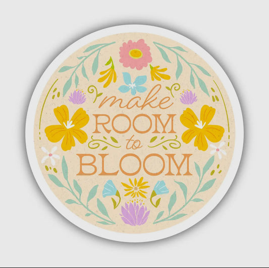 Room To Bloom Sticker