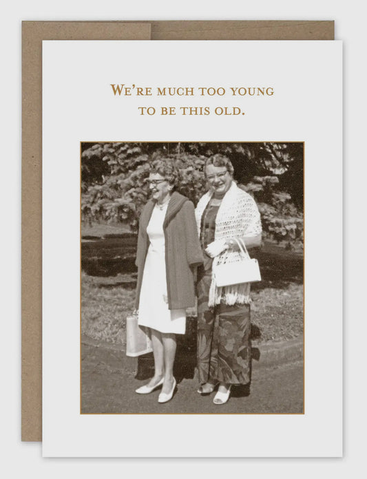 Too Young Birthday Card