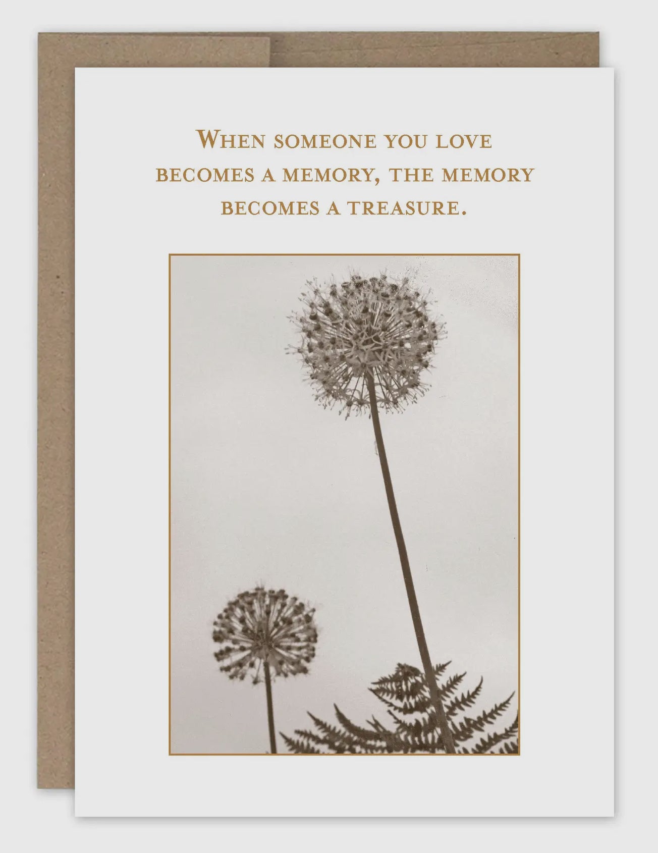 A Treasure Sympathy Card