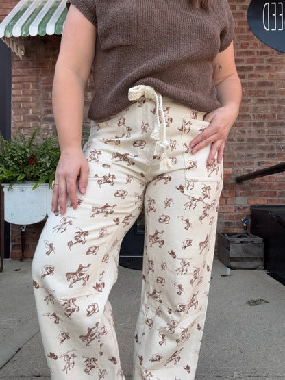 Western Barrel Jean