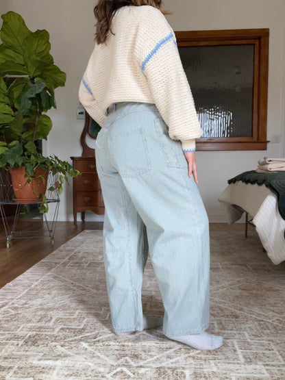 Stripe Denim Jeans