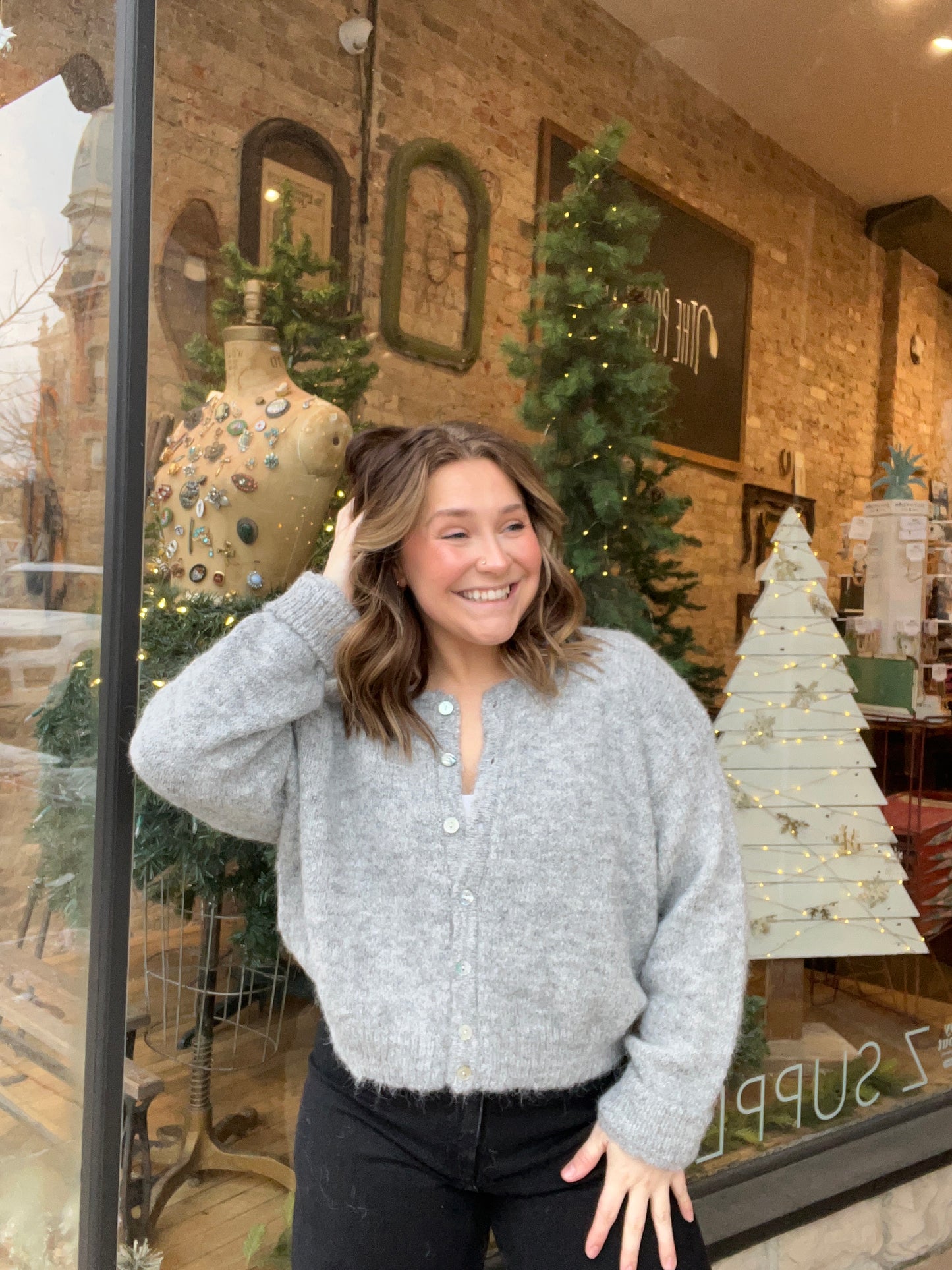 Knit Sweater Cardigan