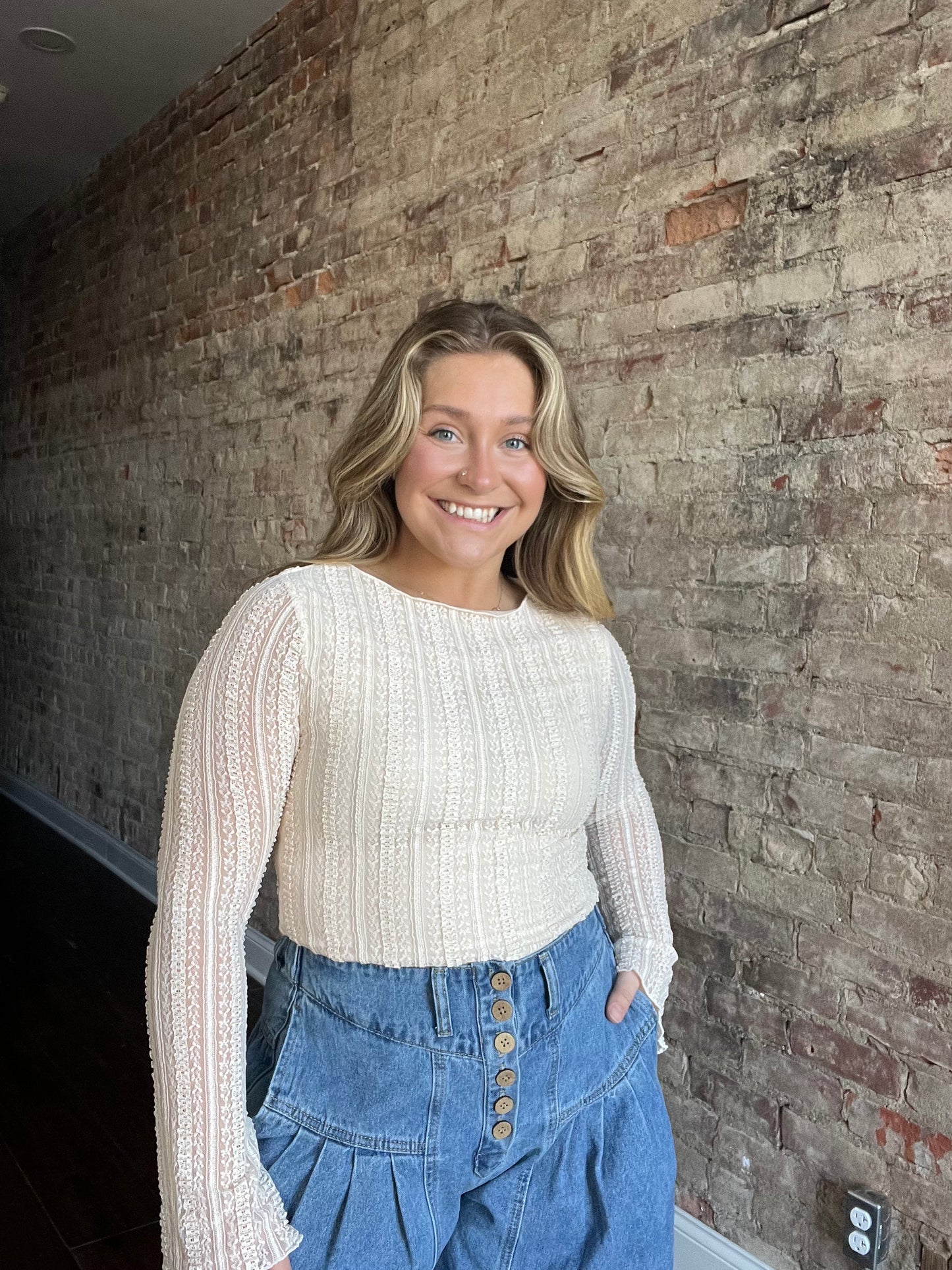 Lace Layering Top