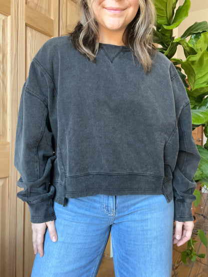 Oversized Crew Sweatshirt