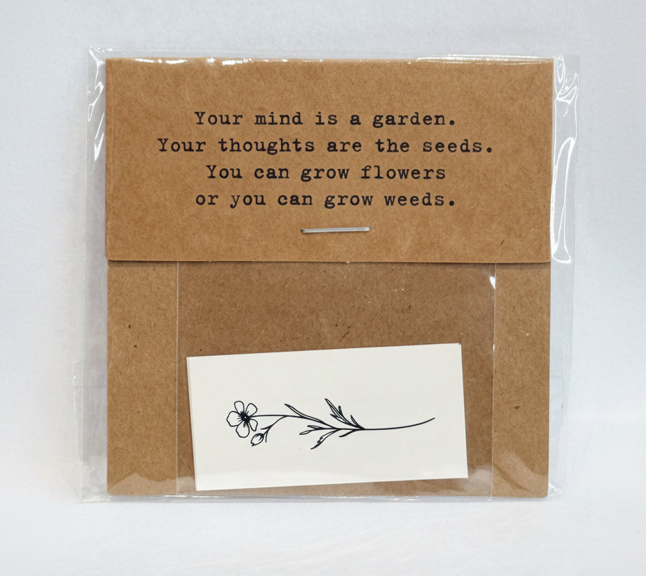 Botanical Temporary Tattoos