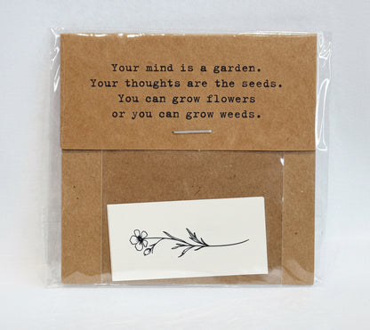 Botanical Temporary Tattoos