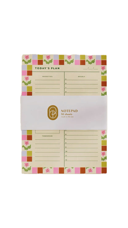 Daily Planner Notepad