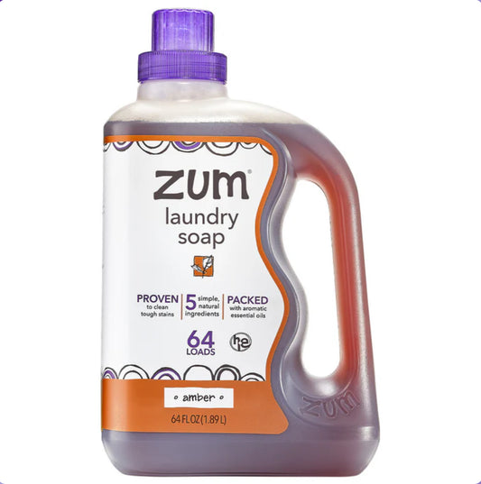 ZUM Amber Laundry Soap - 64 Fl. Oz