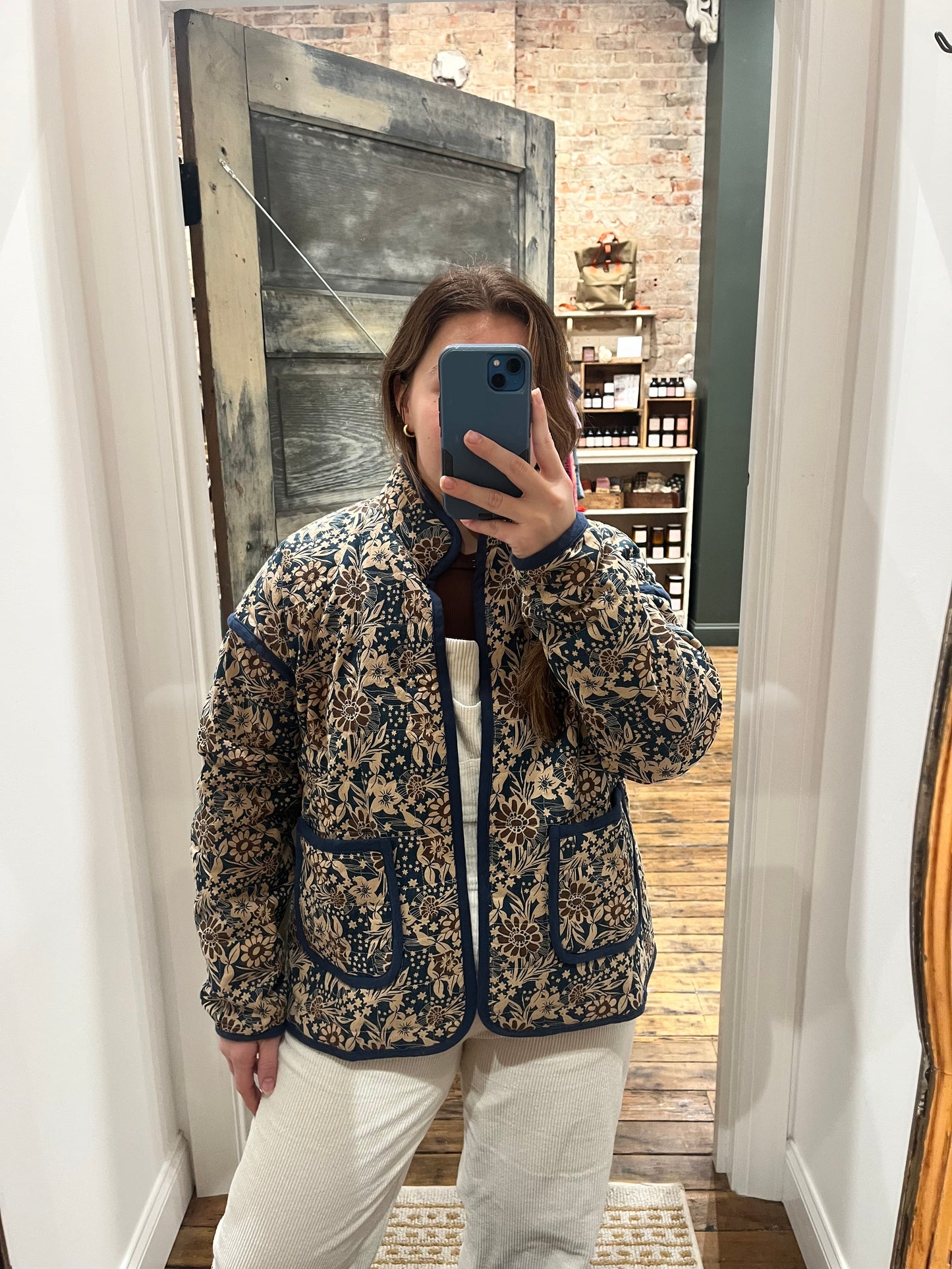 Quilted Pattern Jacket