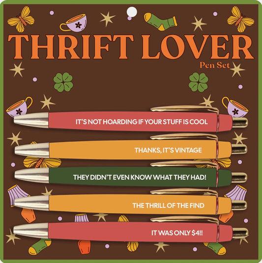Thrift Lover Pen Set