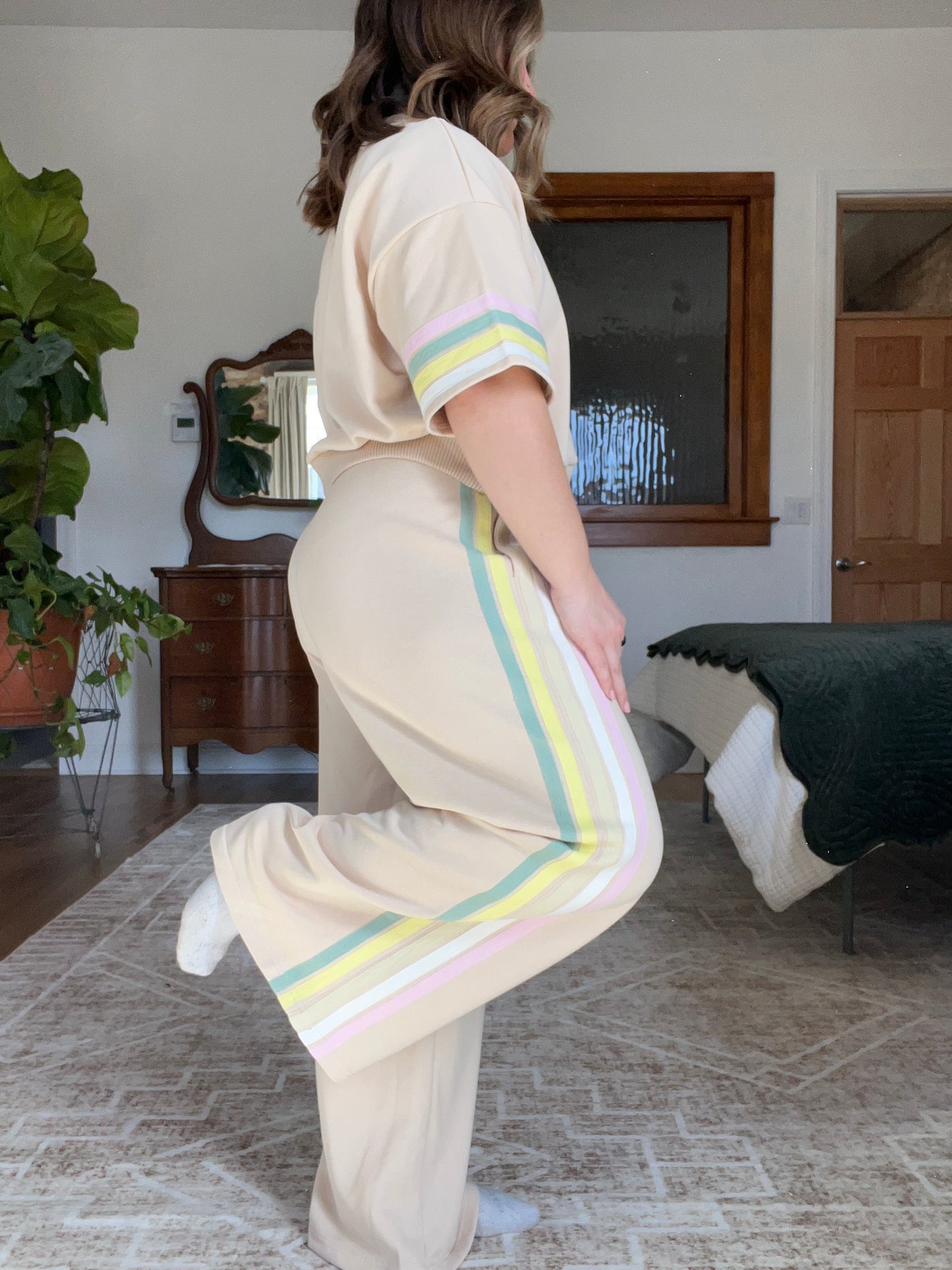 Spring Stripes Lounge Pants