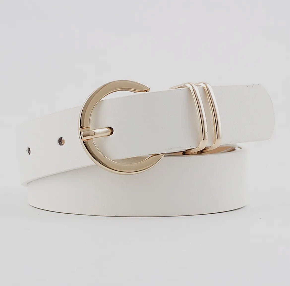 Thin Ring Buckle Belt