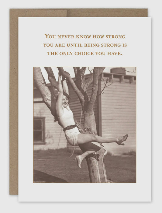 How Strong Encouragement Card