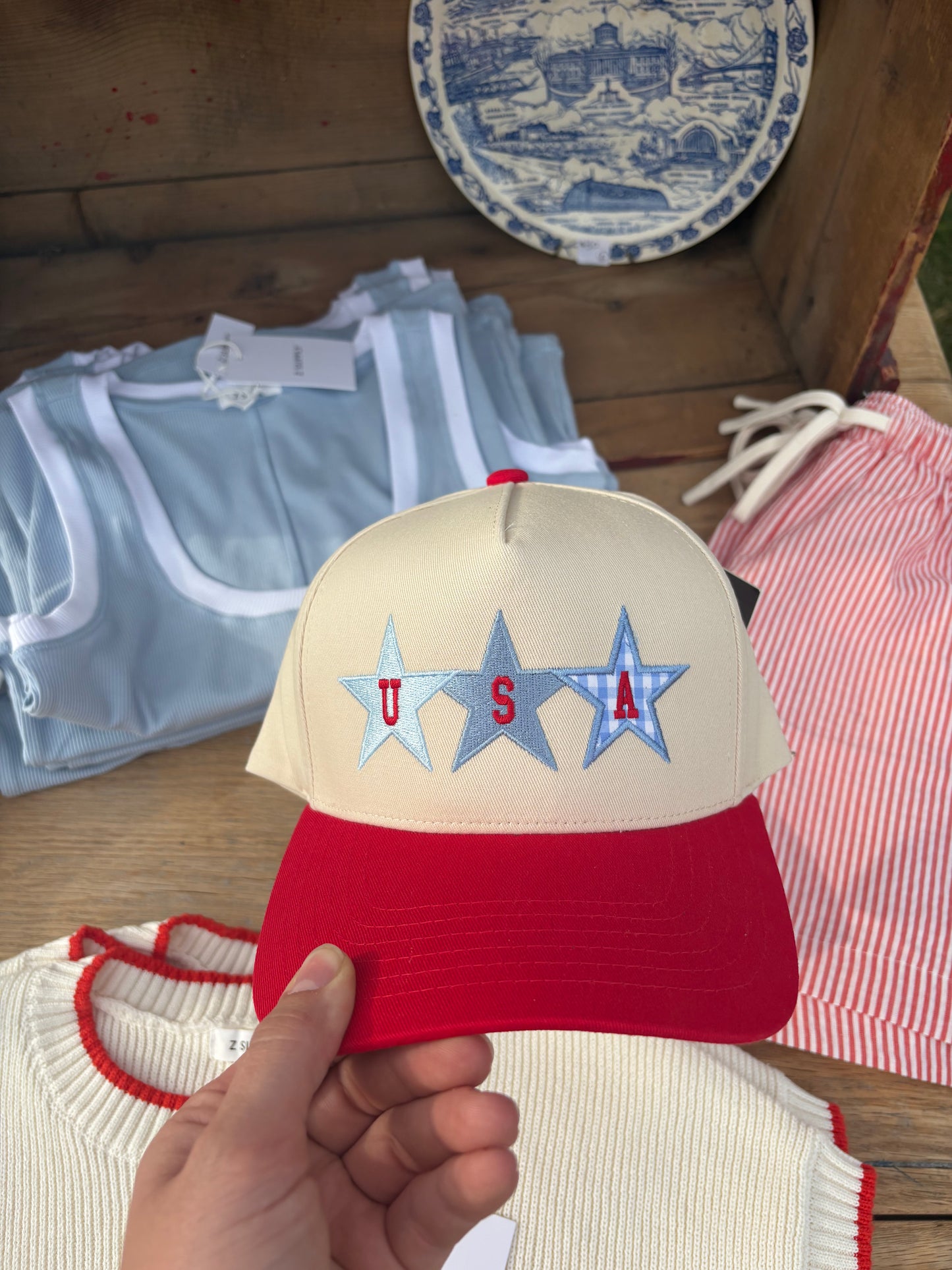 Star USA Trucker Hat