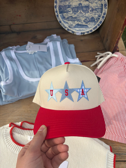 Star USA Trucker Hat