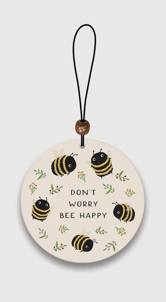 Don’t Worry Bee Happy Car Air Fresheners