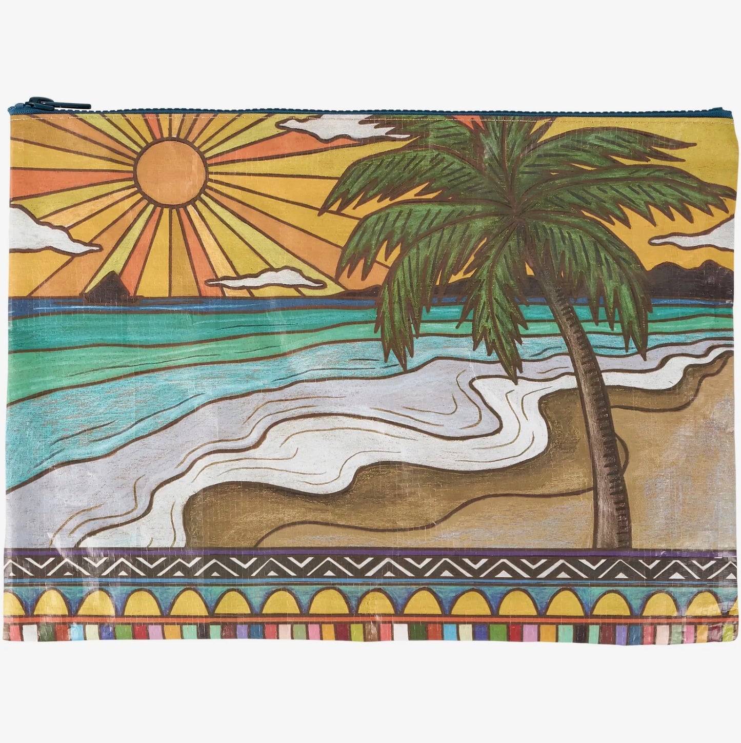 Beach Days Zipper Folder