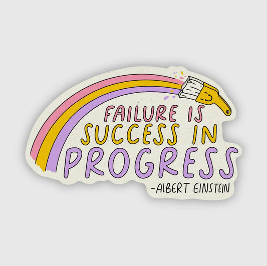 Success In Process Sticker