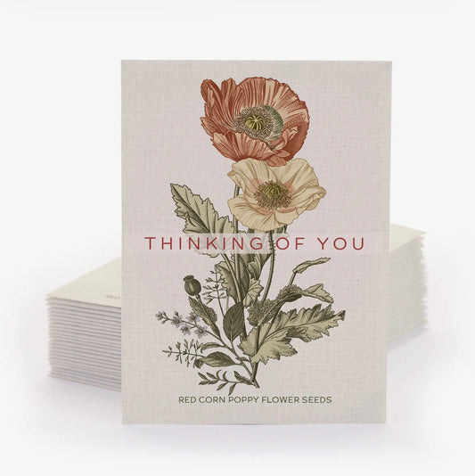 Thinking of You - Poppy Flower Seeds