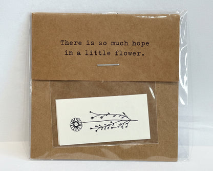 Botanical Temporary Tattoos