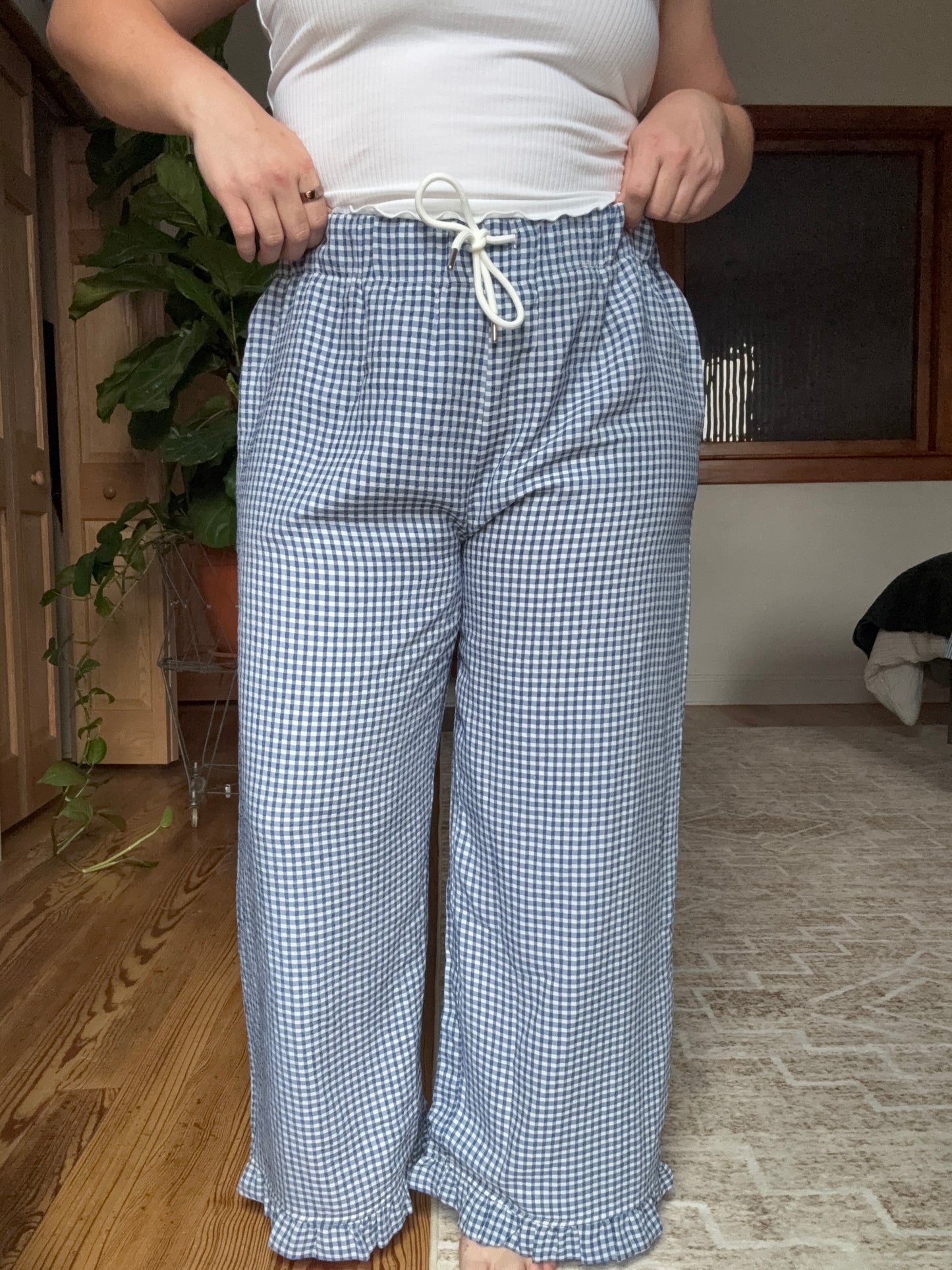Checkered Gingham Pants