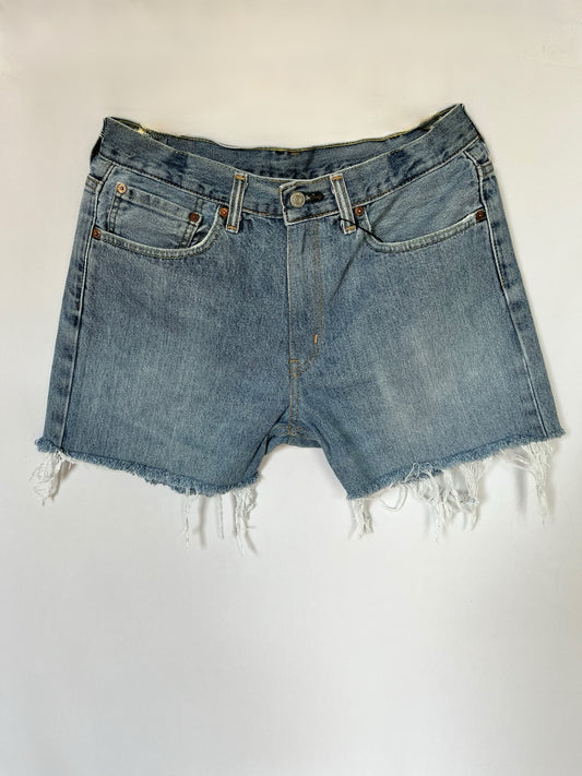 Vintage Denim Midrise Shorts