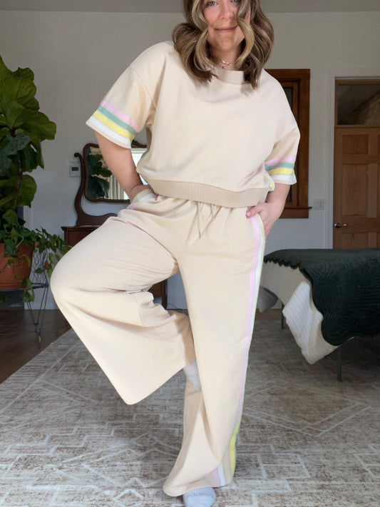 Spring Stripes Lounge Pants