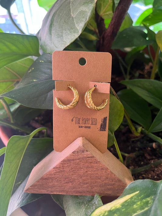 Split Hoop Earrings