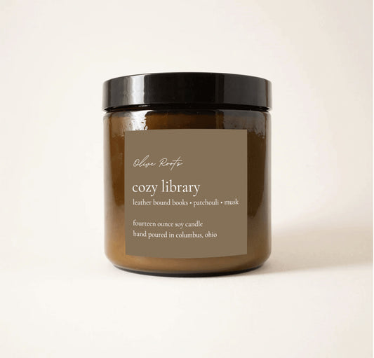 Cozy Library Candle