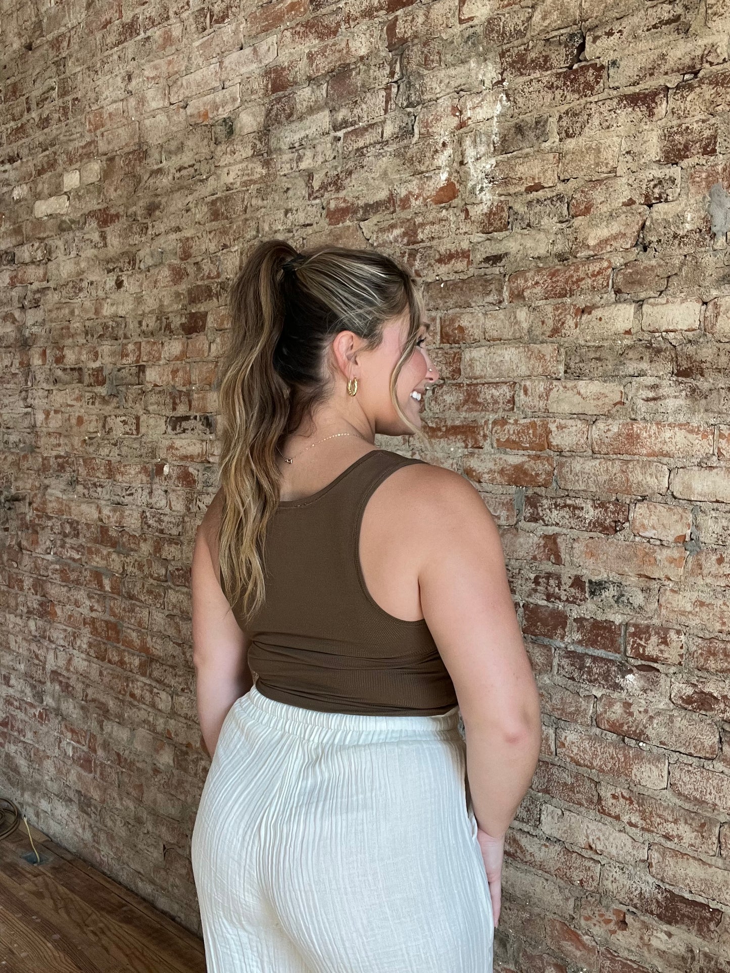 Scoop Neck Tank Top