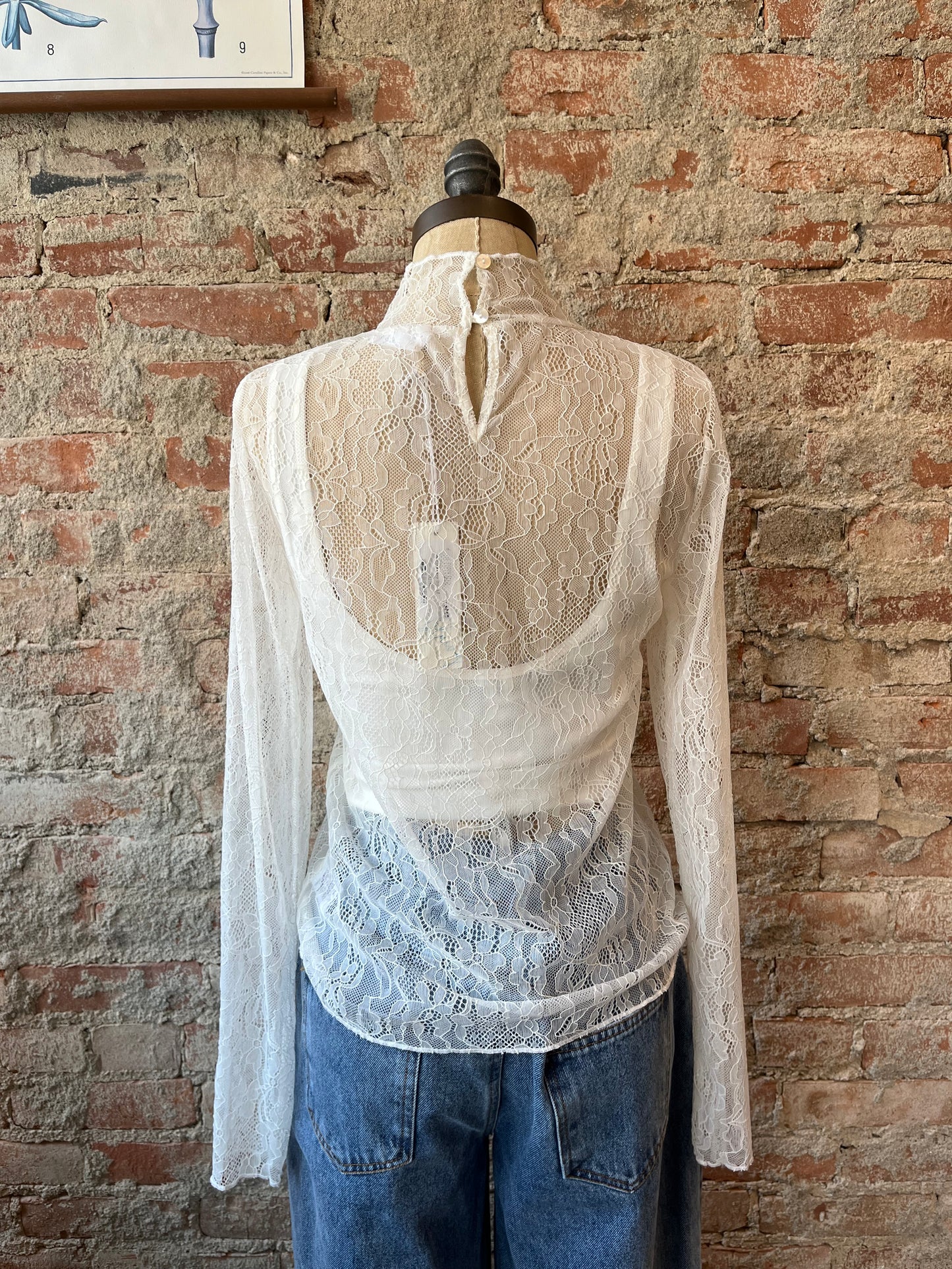 Elegant Lace Layering Top