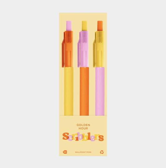 Golden Hour Scribbler Pens