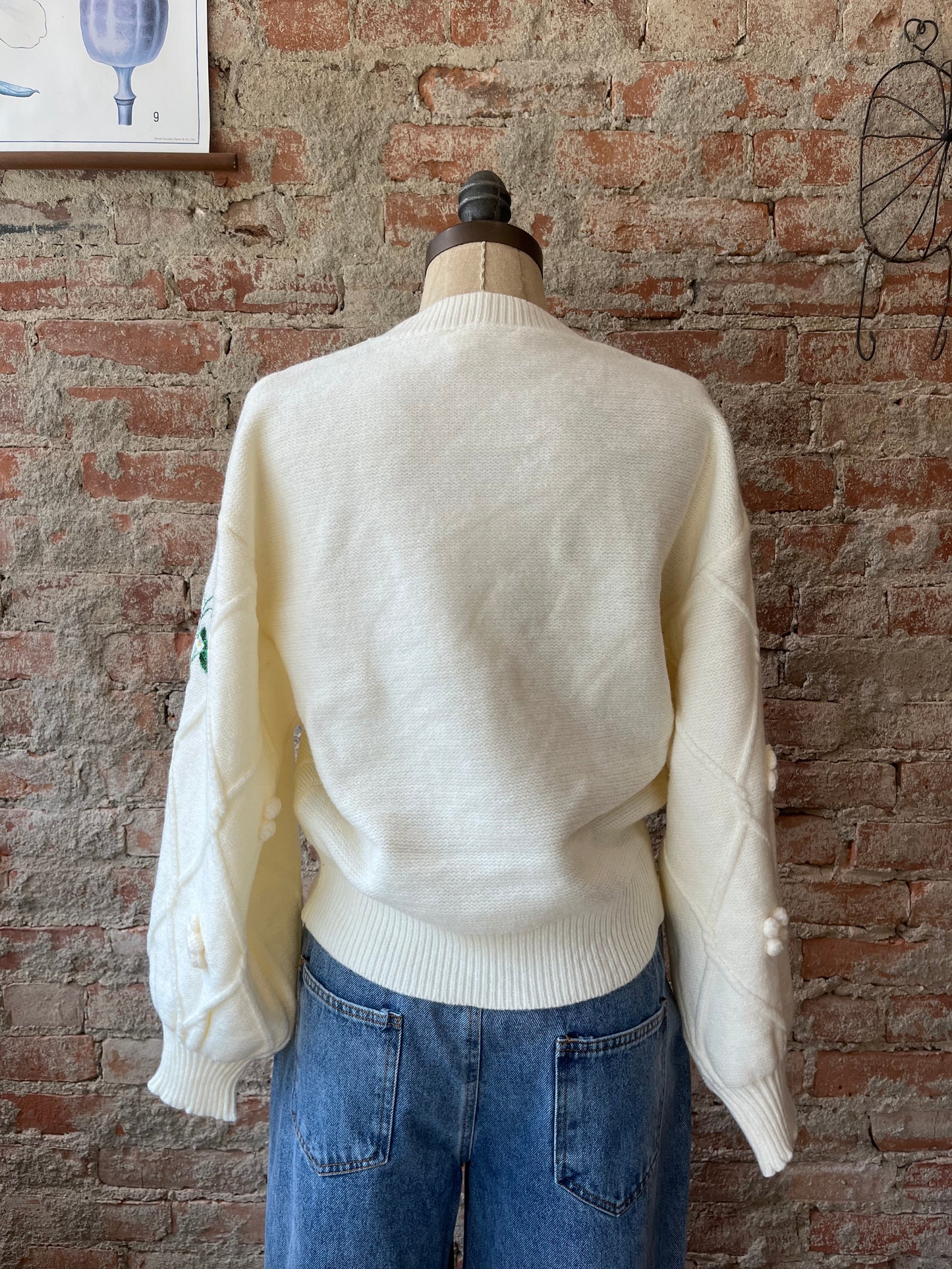 Strawberries & Cream Sweater