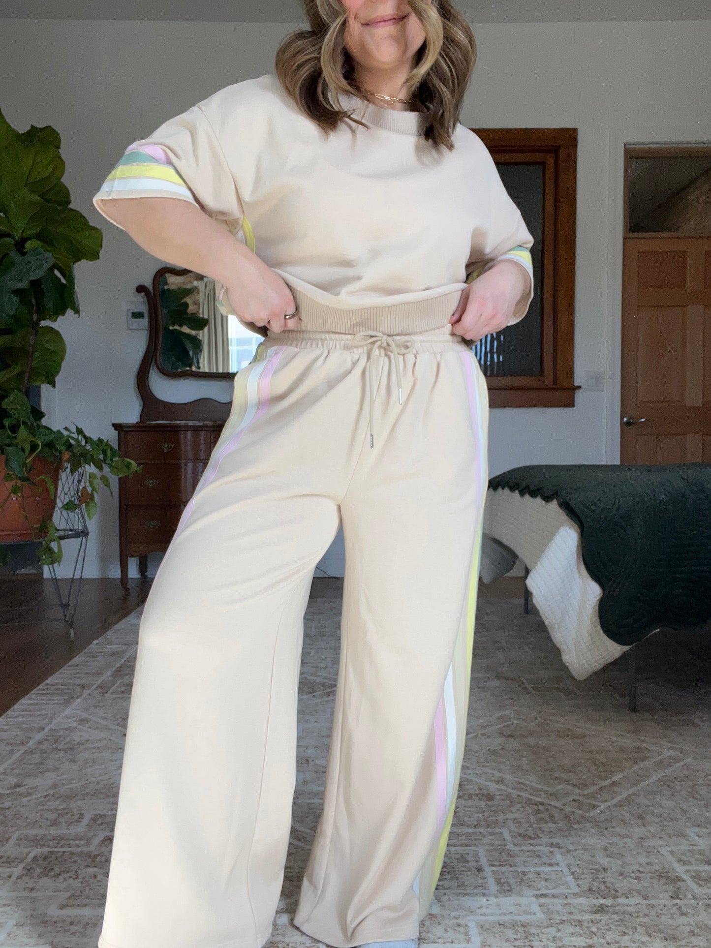 Spring Stripes Lounge Pants