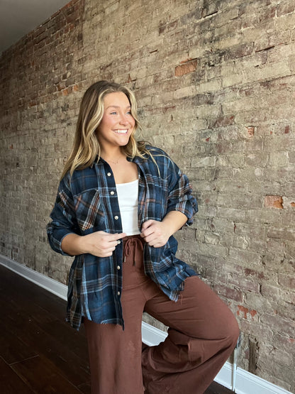 Fall Flannel Top