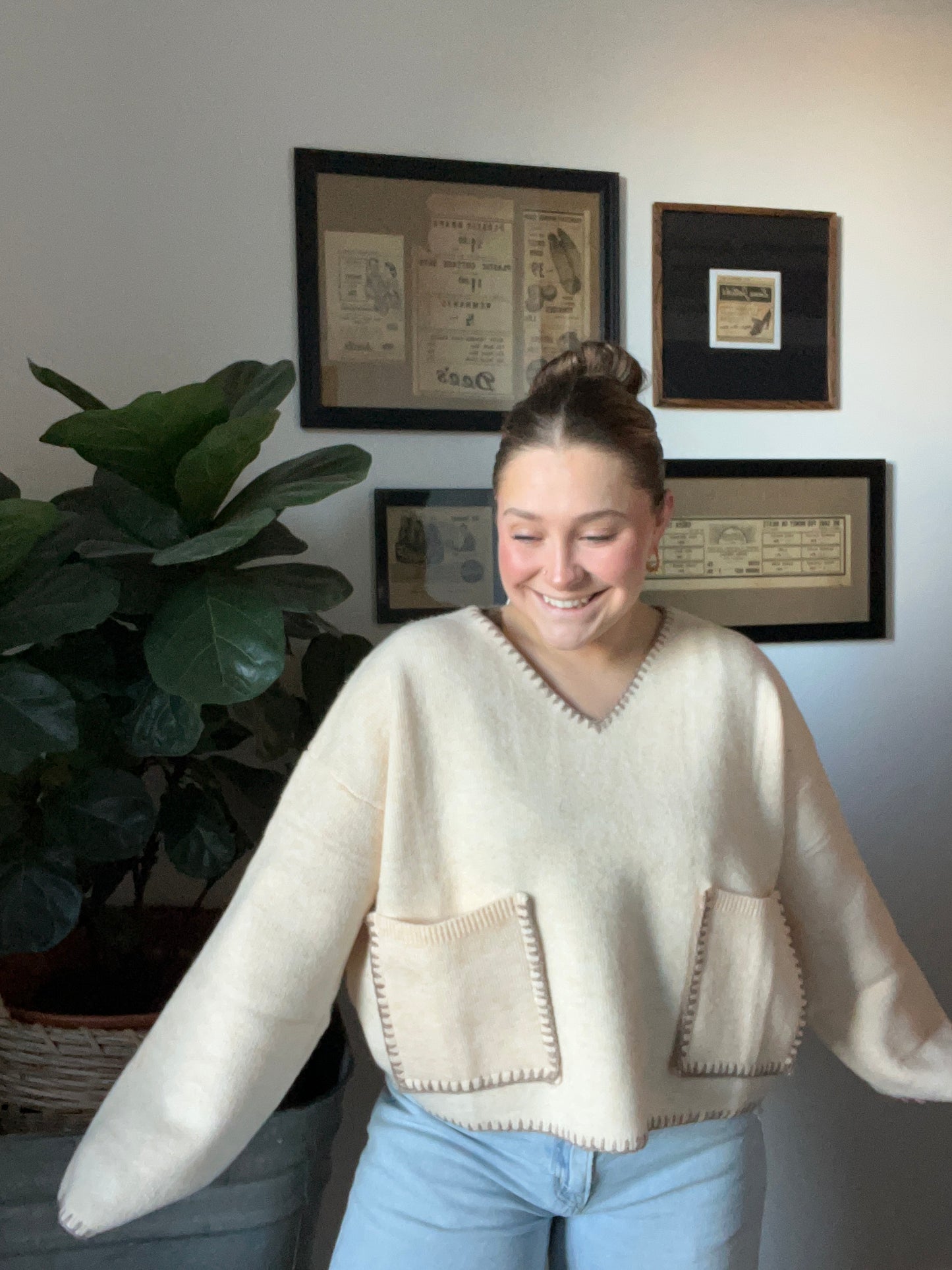 Stitch Detailed Sweater