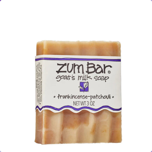 ZUM Bar Soap- Frankincense Patchouli