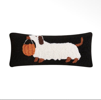 Halloween Dachshund Hook Pillow