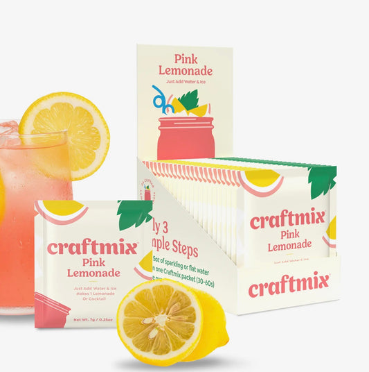 Pink Lemonade Cocktail/Mocktail Mixer