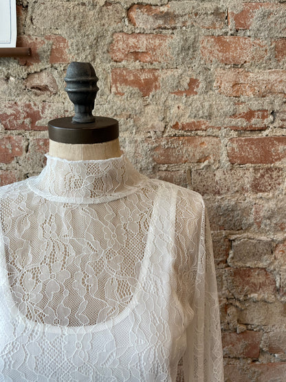 Elegant Lace Layering Top
