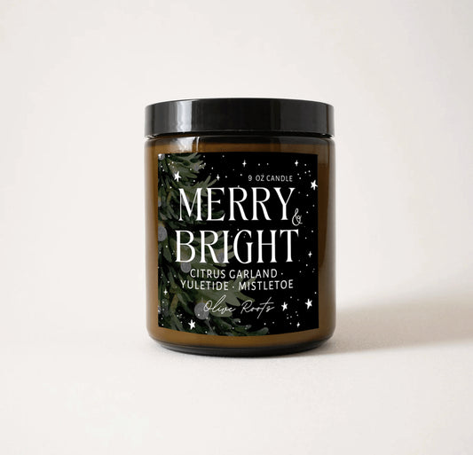 Merry & Bright Candle