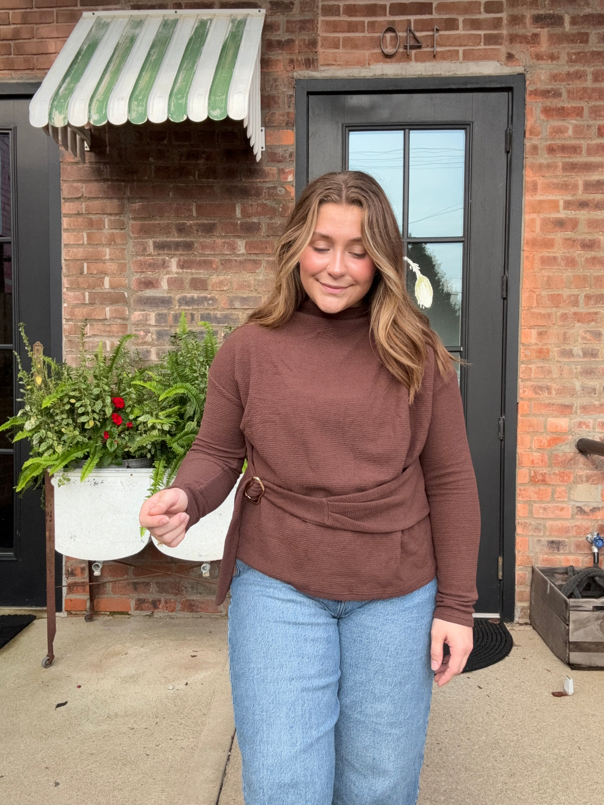 Belt Detail Top