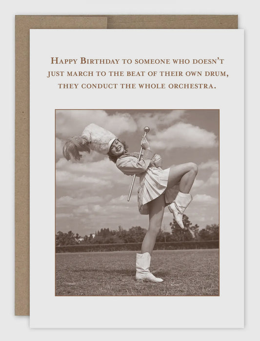 Beat Of Your Drum Birthday Card