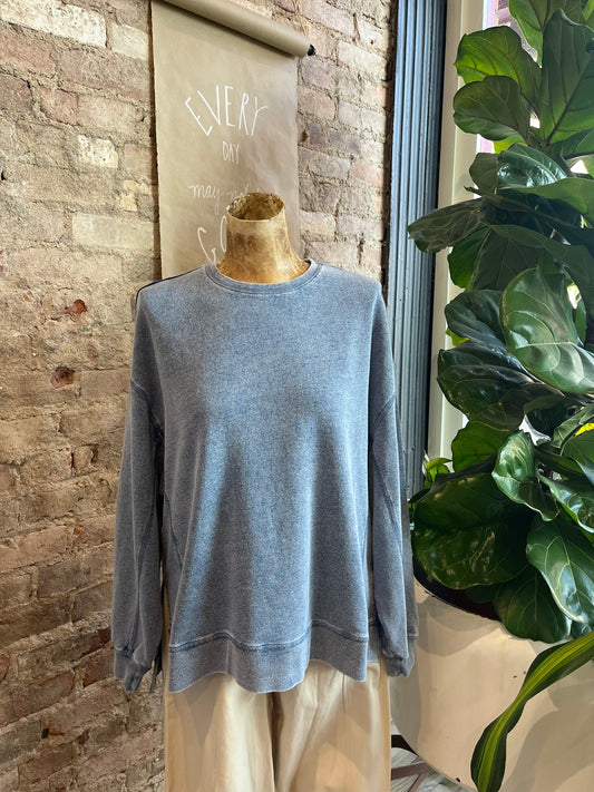 Z-Supply Denim Pullover
