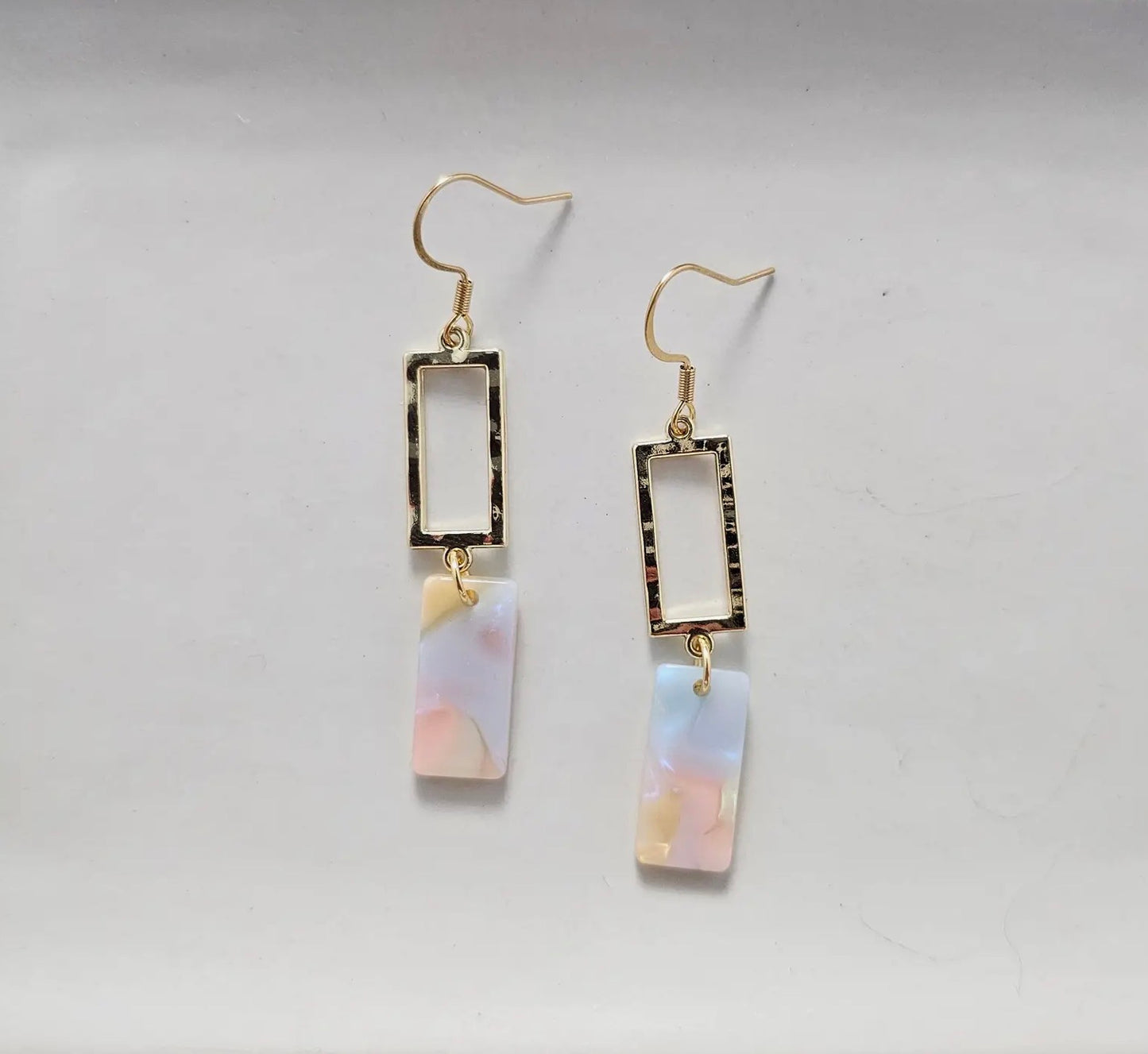 Raya Earrings - Pastel Rainbow