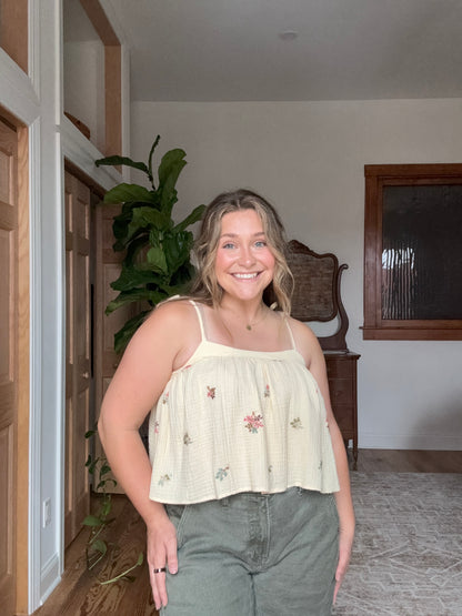 Woven Cami Top