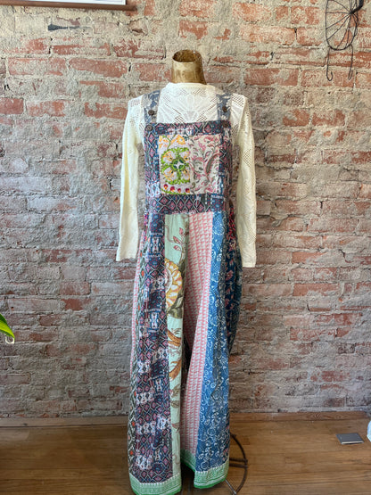 Traveler Patchwork Overalls