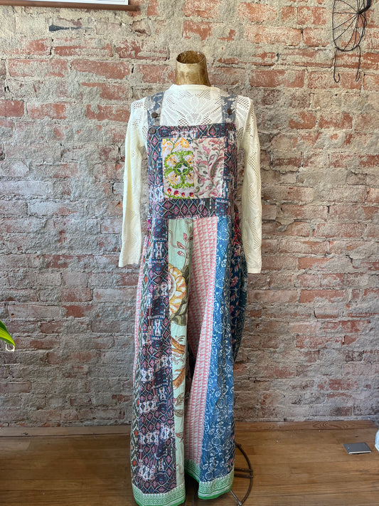 Traveler Patchwork Overalls